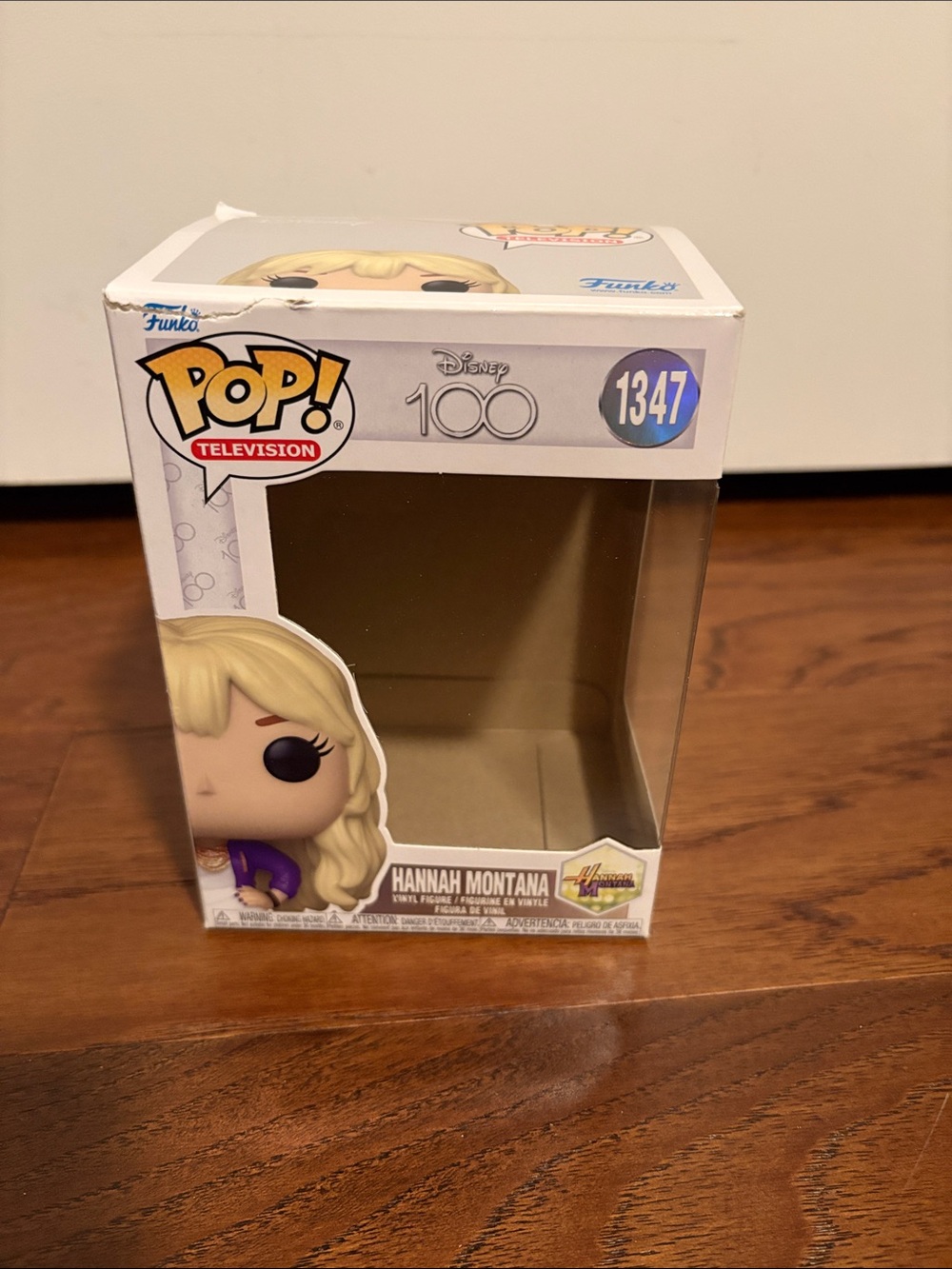 Funko Hannah Montana Pop! Boxed Figure - Purple, White, Blonde